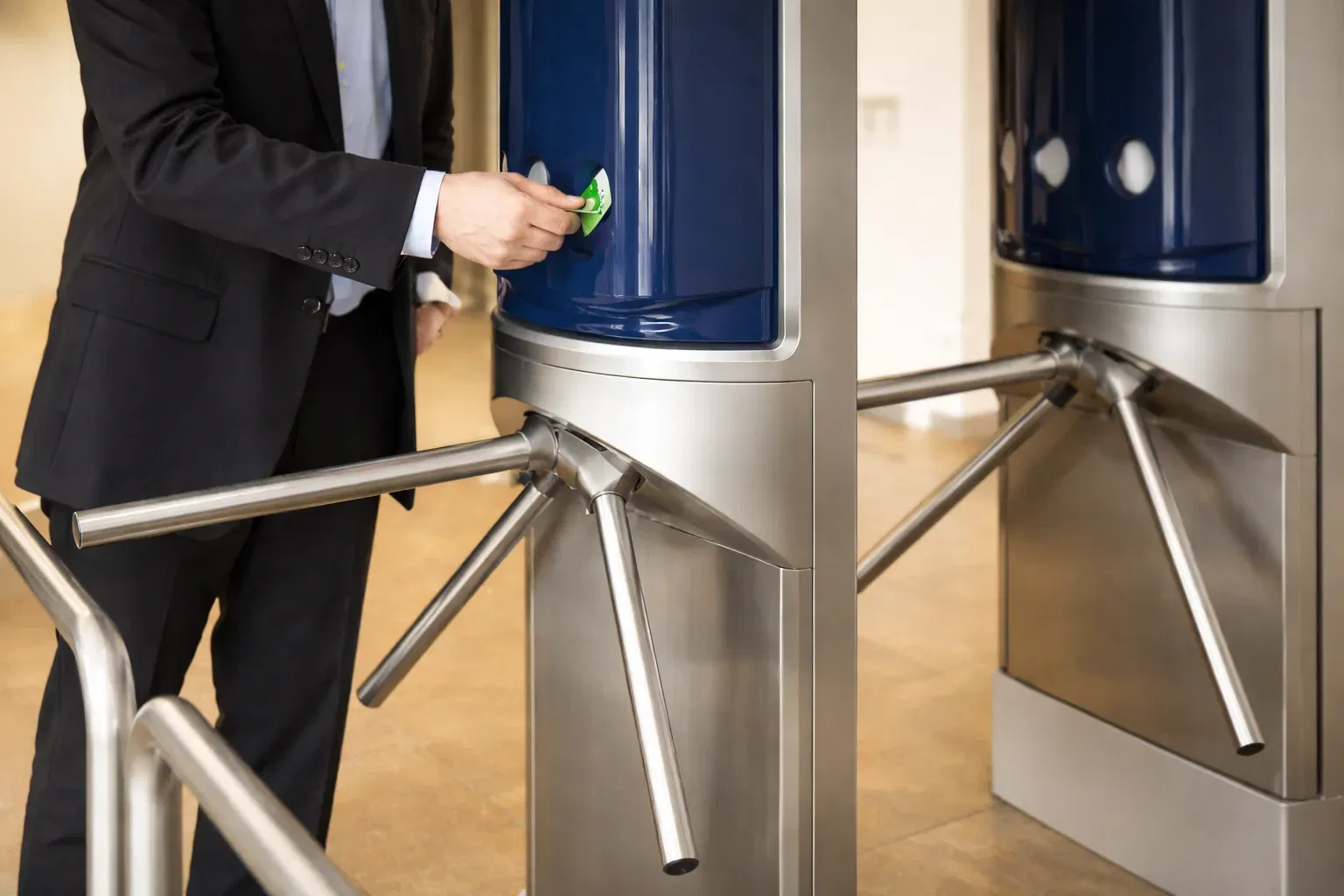 Elektronische Sanitärbereich Zugangskontrolle